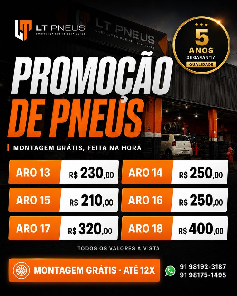 Montagem na hora